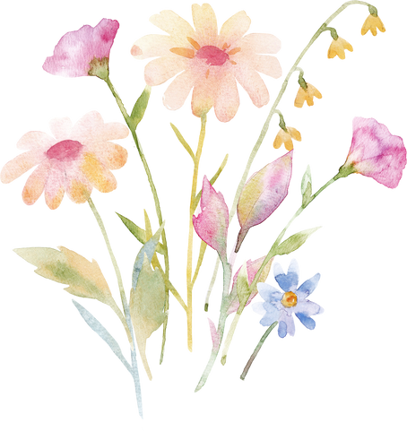 Watercolor flowers